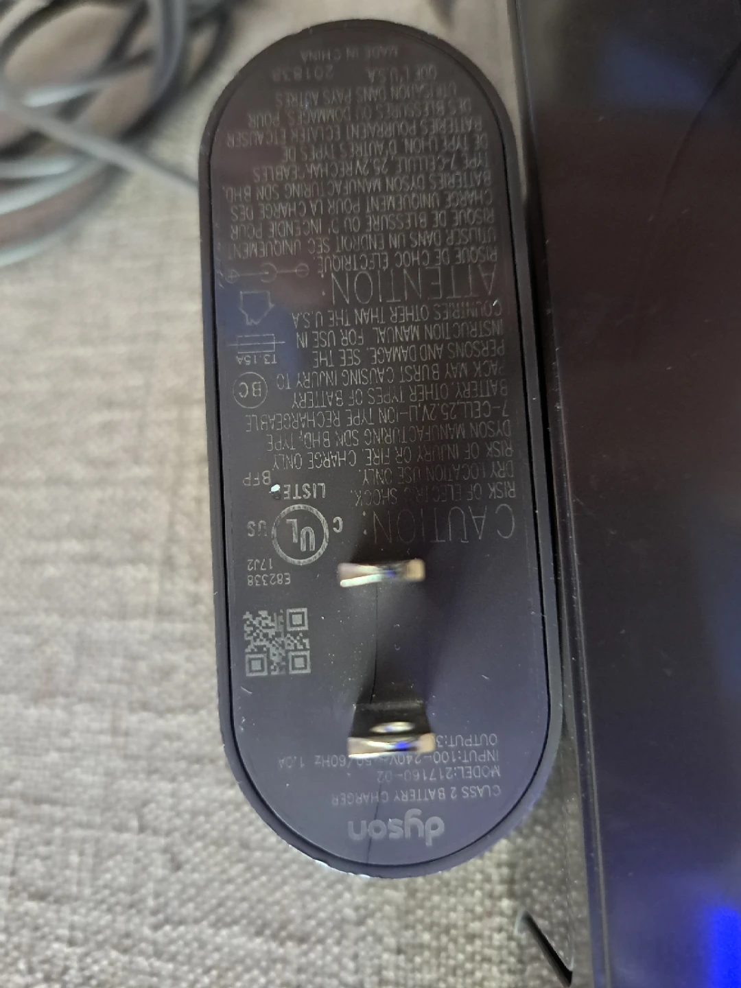 Dyson Battery Charger Dock Model 217160-02 - photo 2