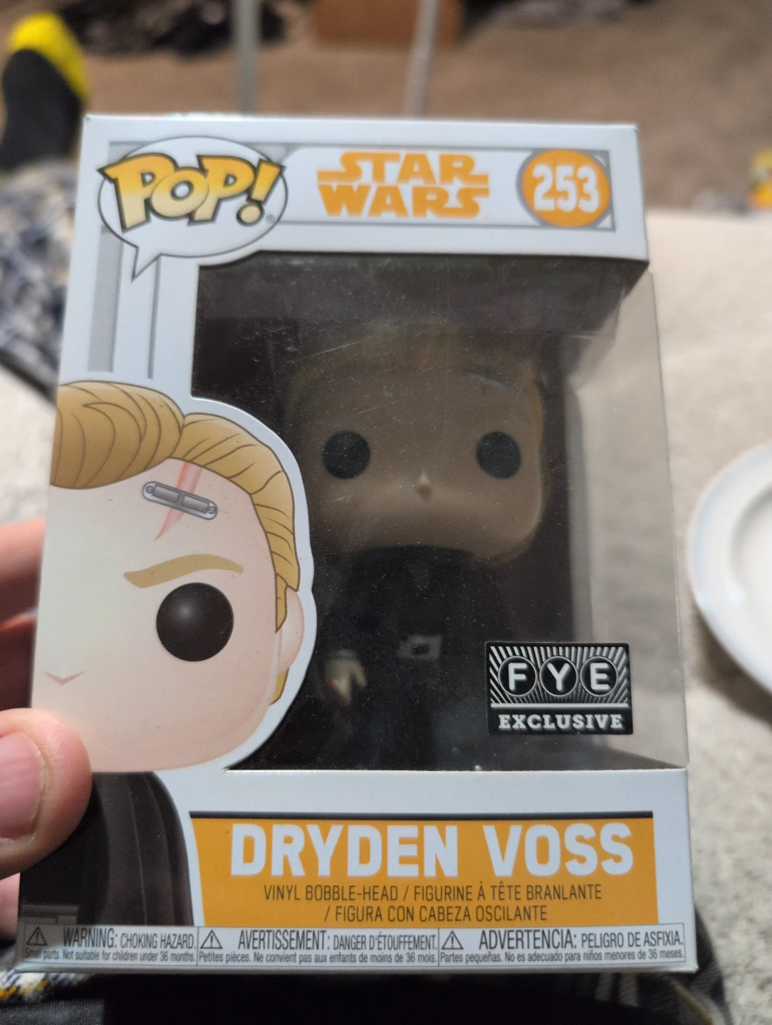 Funko Pop! Star Wars Dryden Vos #253 Vinyl Bobble-Head