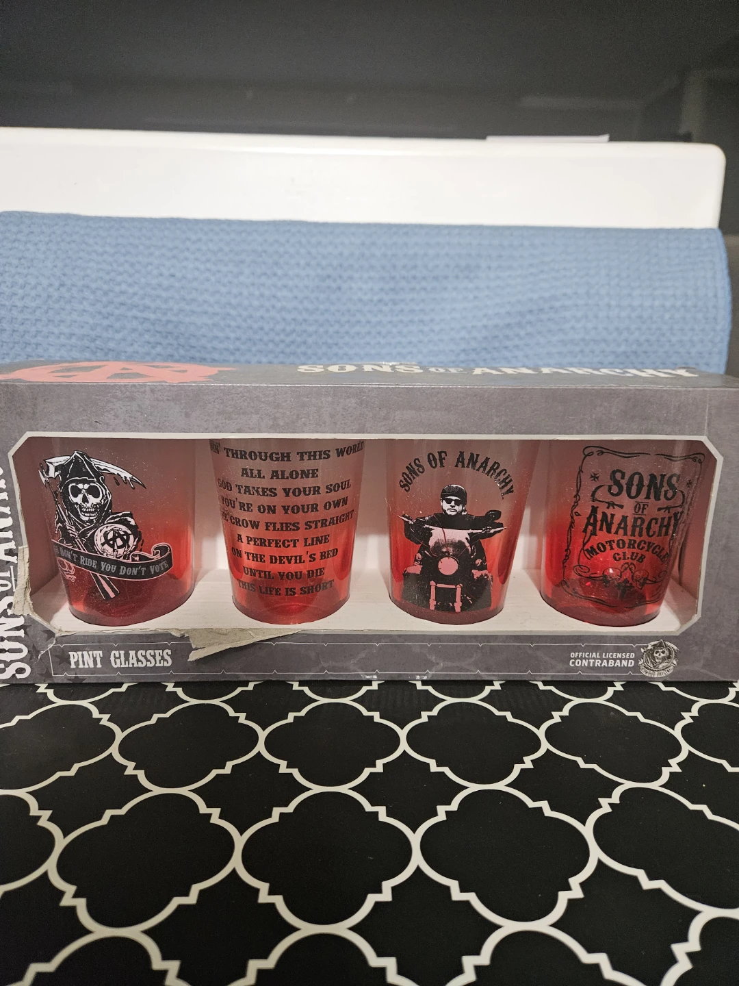 Sons of Anarchy Pint Glasses Set