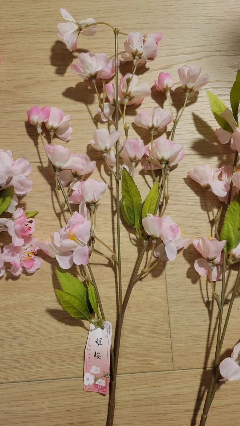 Artificial Cherry Blossoms (Sakura) - Set of 3 - photo 3