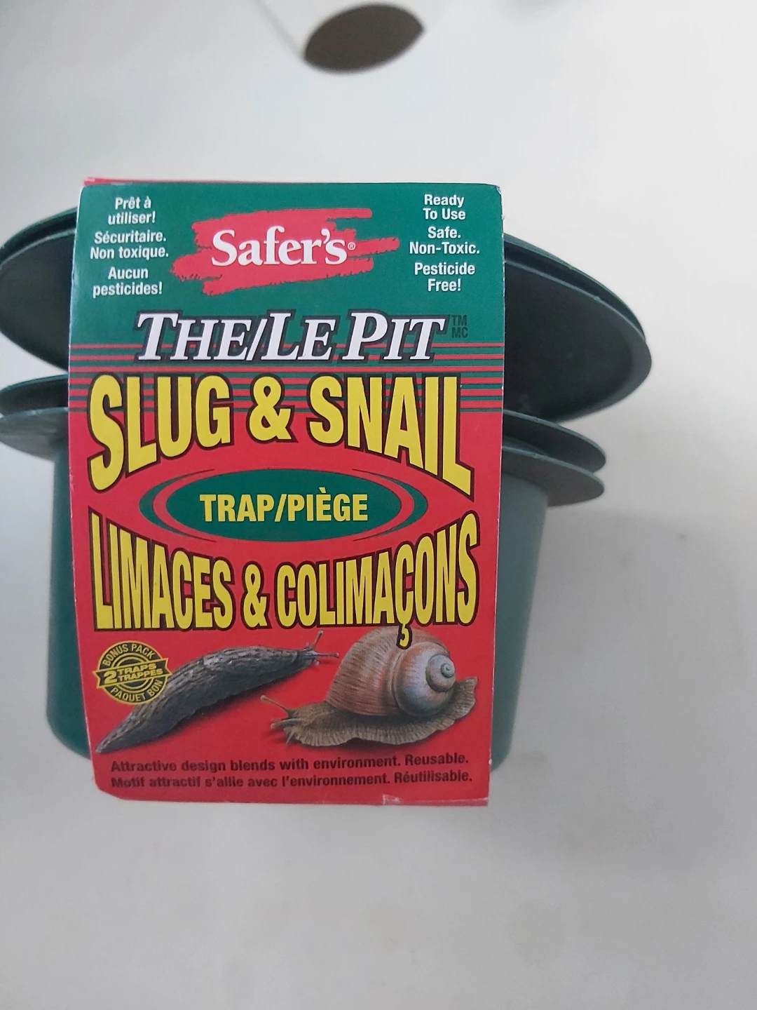 Safer's The/Le Pit Slug & Snail Trap (Bonus Pack)