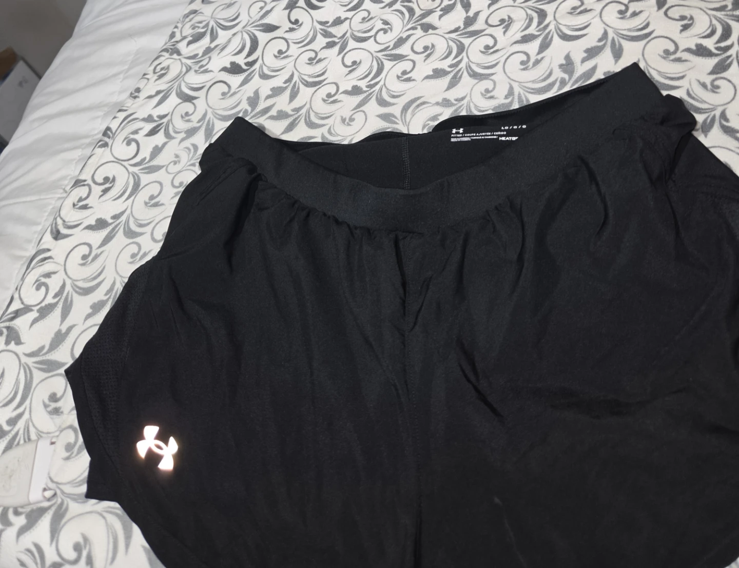 Under Armour HeatGear Black Athletic Shorts - photo 2