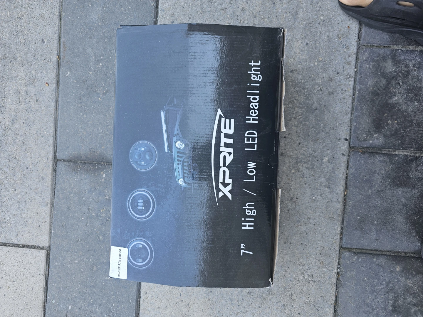 Xprite 7" High / Low LED Headlight Set