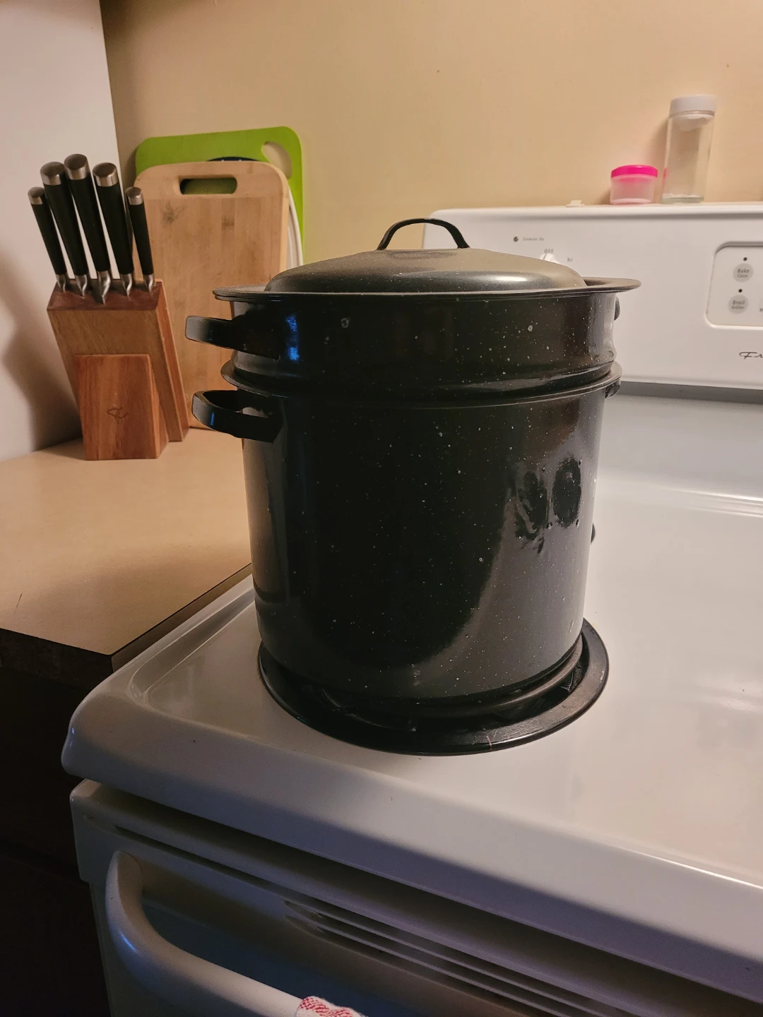 Black Canning Pot