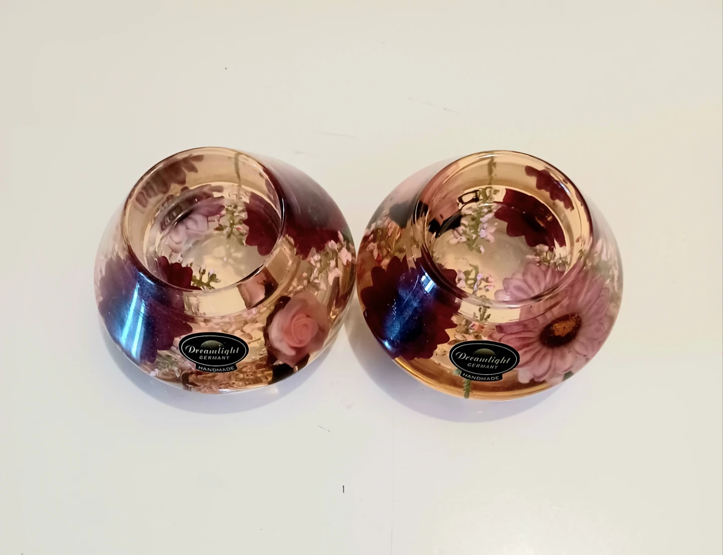 Dreamlight German Handmade Pair Candle Holders - photo 4