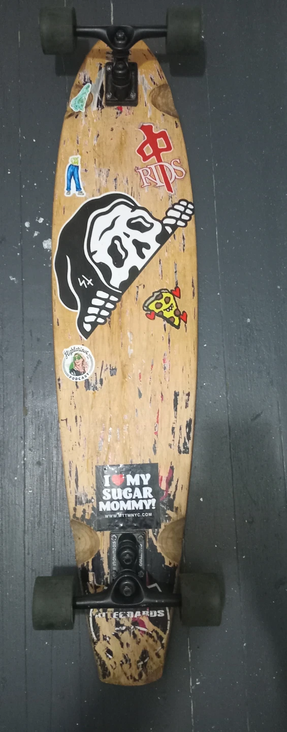 Toy Machine Longboard with Gullwing Sidewinder II Trucks - photo 3