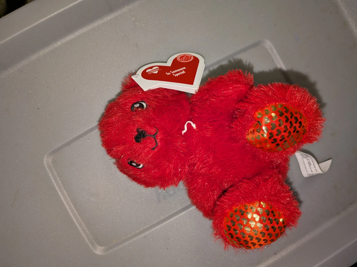 Valentine's Day Plush Bear Toy