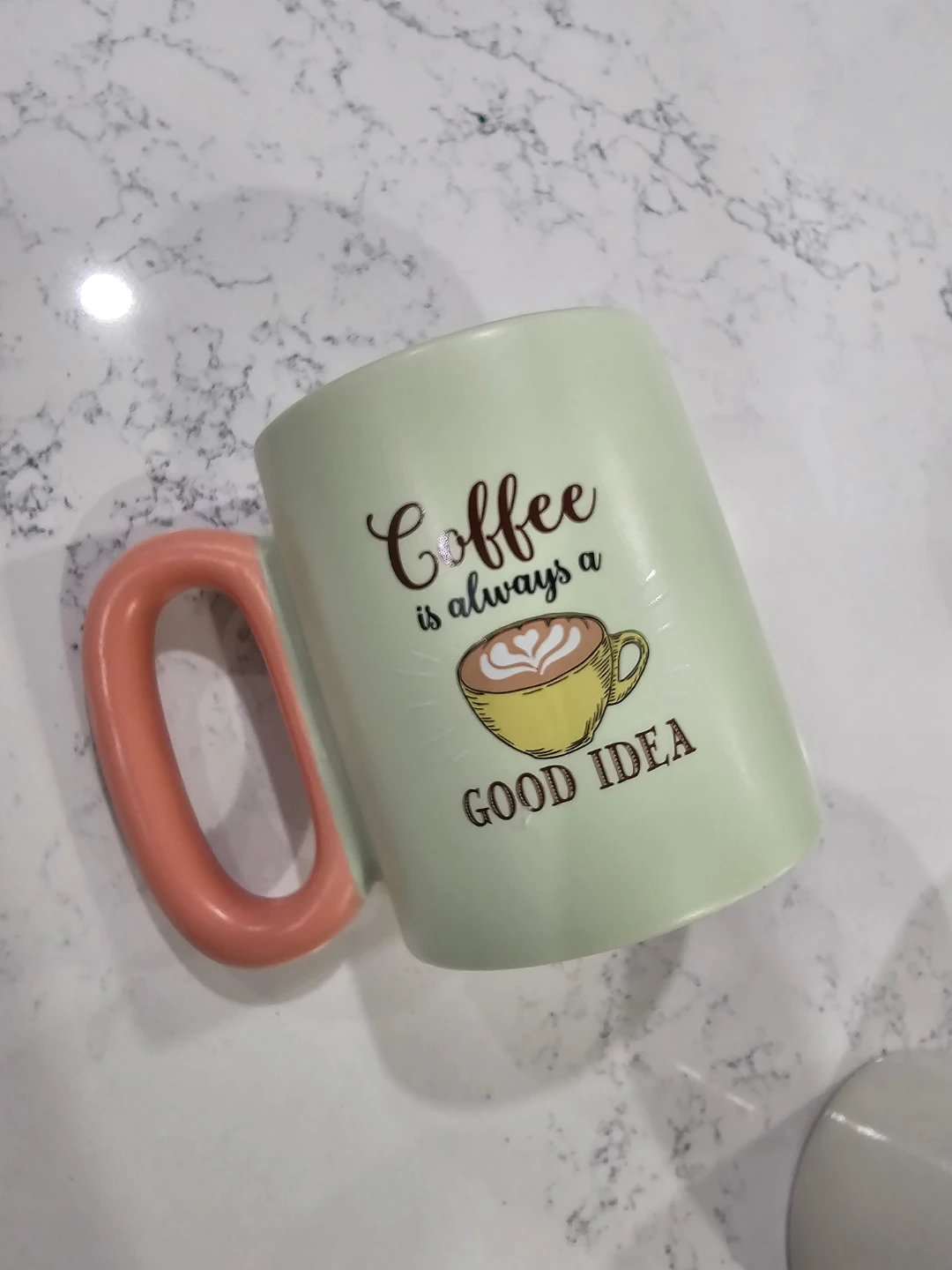NEW Mint Green Ceramic Coffee Mug