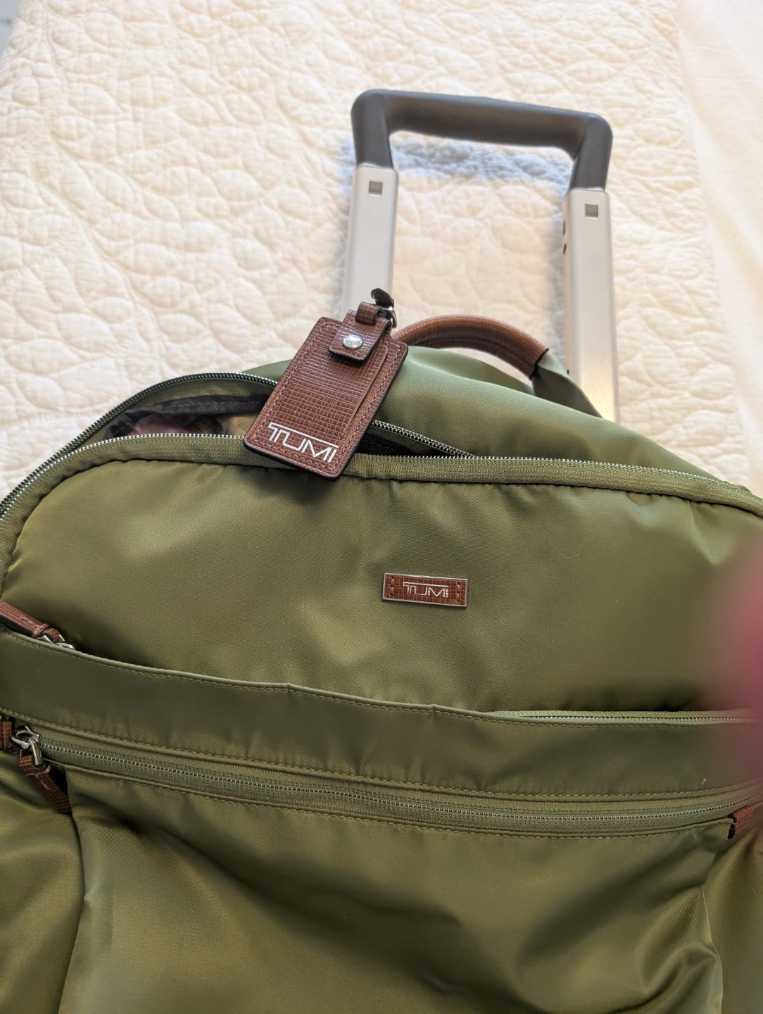 Tumi Olive Green Backpack - photo 2