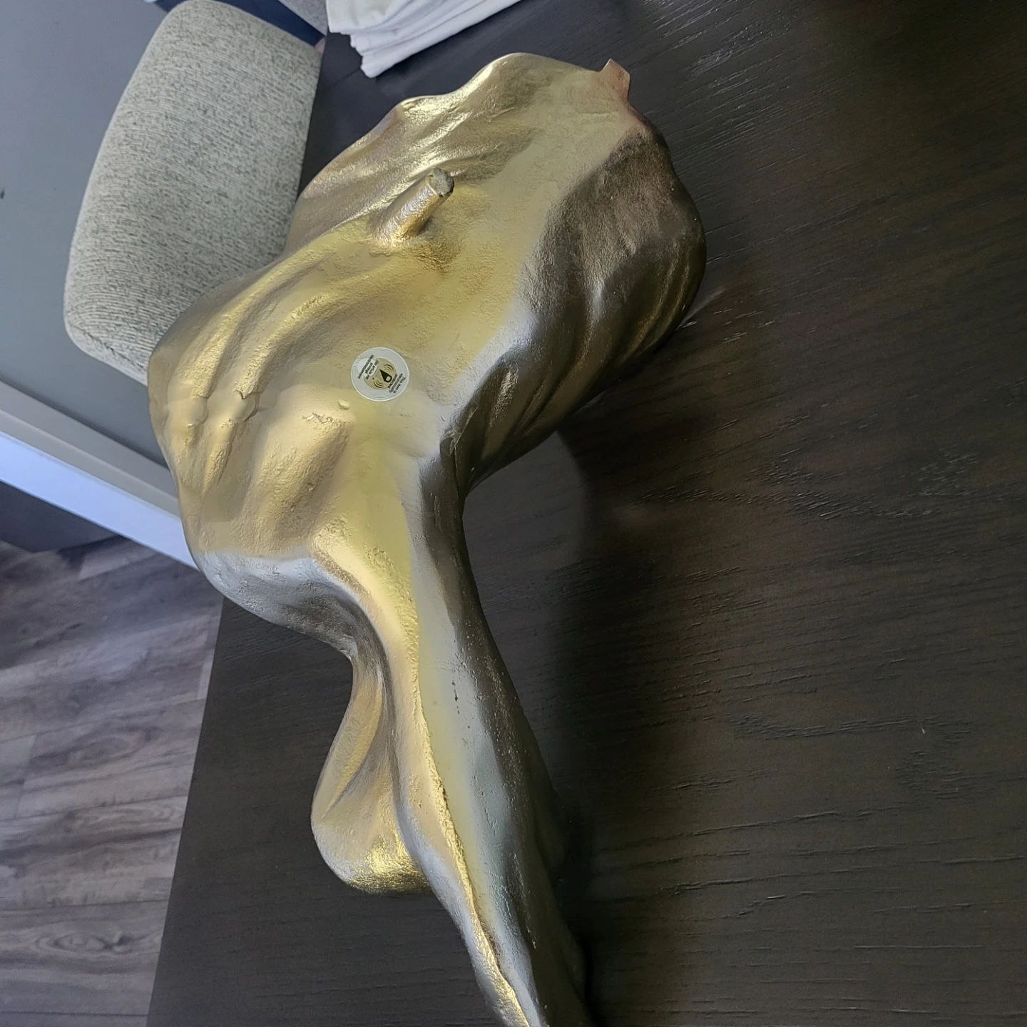 Gold Leaf Decorative Bowl - photo 3