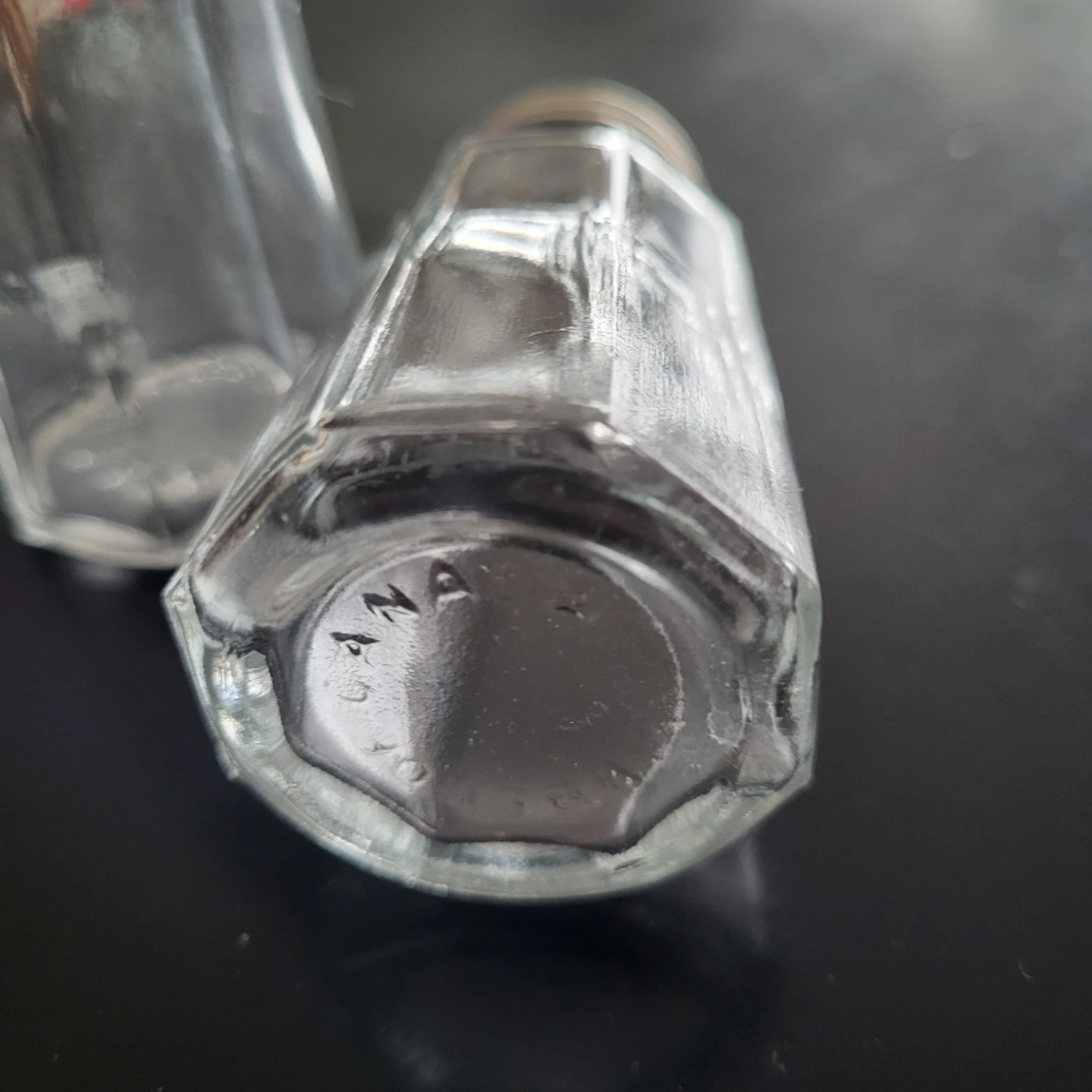 Vintage Glass Salt and Pepper Shakers (Set of 2) - photo 2