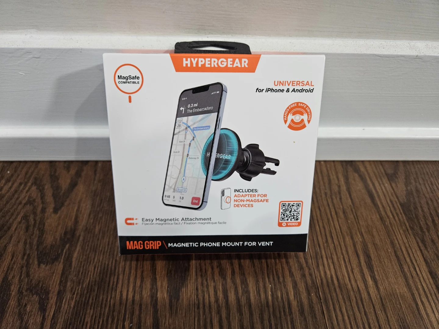 HyperGear Mag Grip Magnetic Phone Mount for Vent