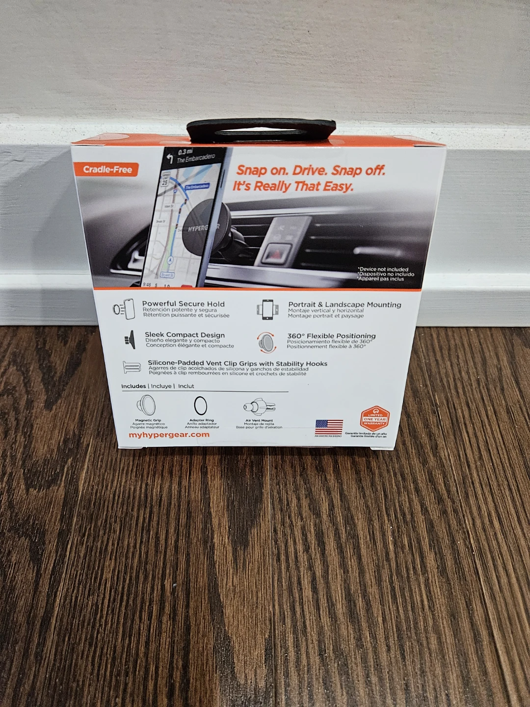 HyperGear Mag Grip Magnetic Phone Mount for Vent - photo 3