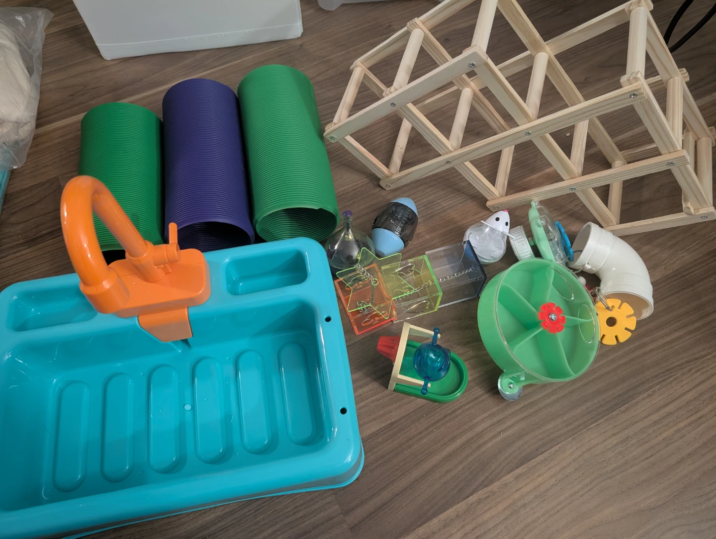 Fancy rat toy accessory bundle