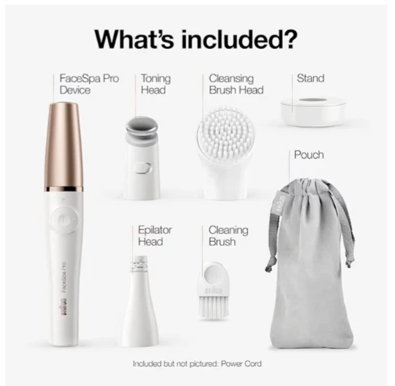 Braun FaceSpa Pro 3-in-1 Epilator - photo 3
