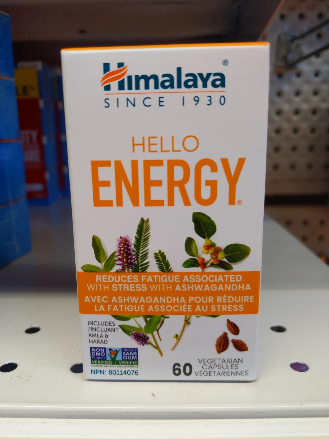 $15 (reg. $34 w tax) Himalaya Hello Energy Veg. Cap.