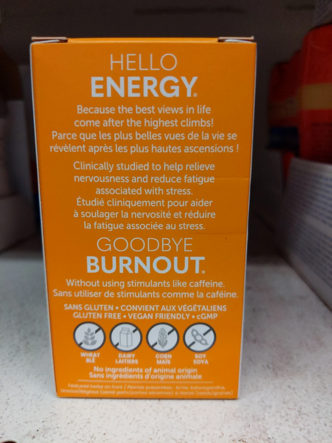 $15 (reg. $34 w tax) Himalaya Hello Energy Veg. Cap. - photo 2