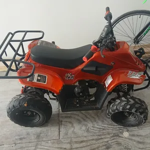 Orange 125cc Kids ATV