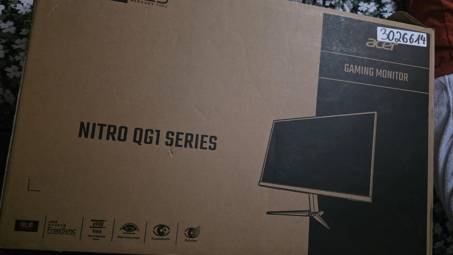 27" Acer Nitro Gaming Monitor - photo 2