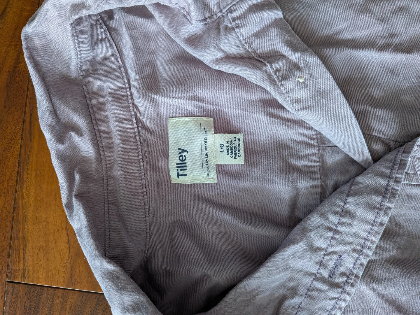 Tilley Button-Up Shirt - Size L/G
