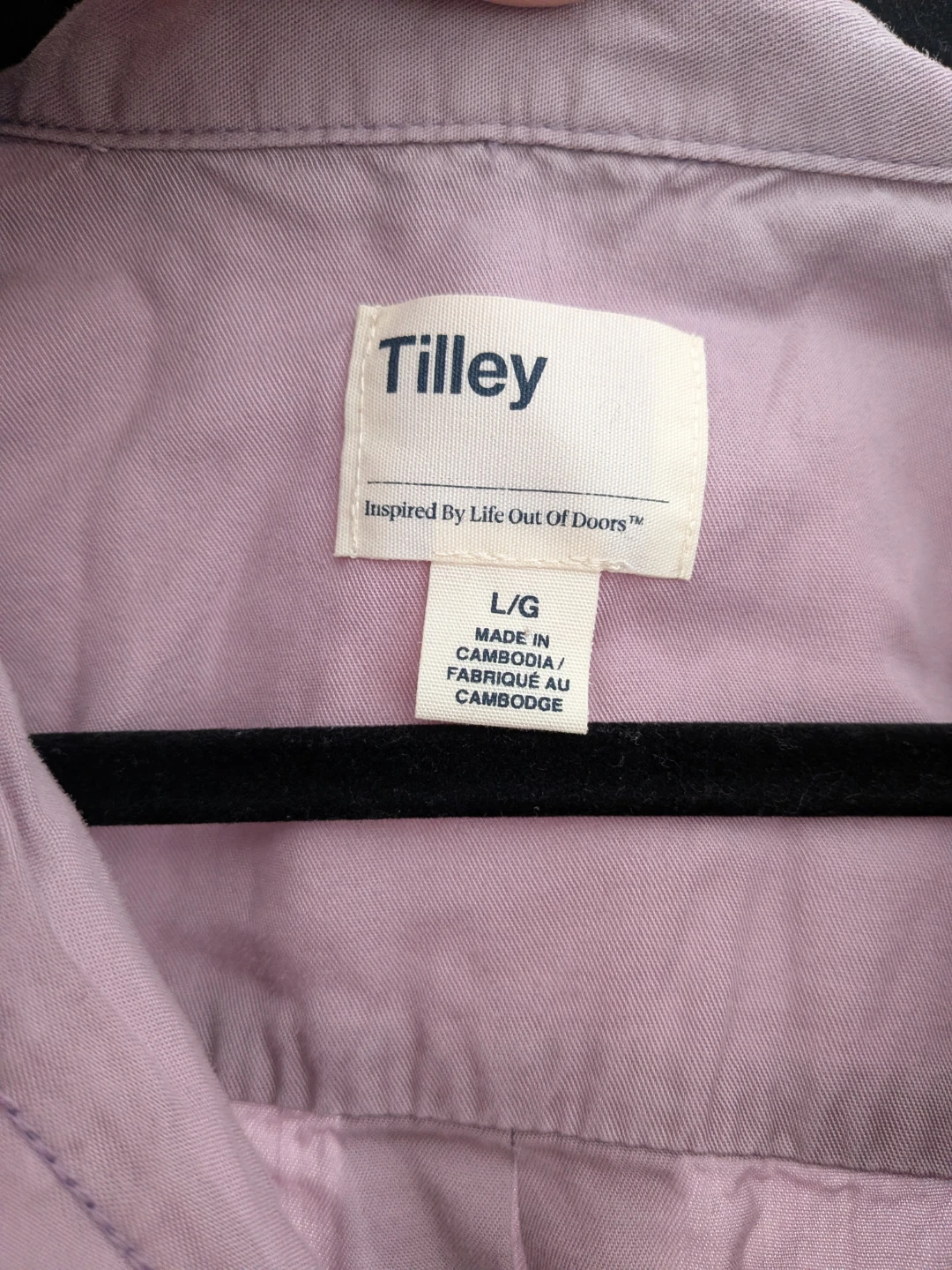 Tilley Button-Up Shirt - Size L/G - photo 3