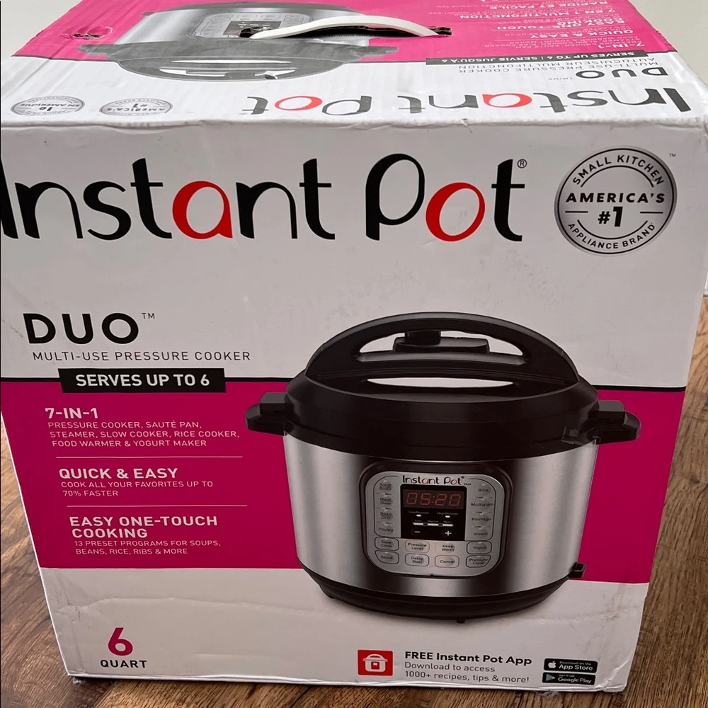 Instant Pot Duo 6-Quart Pressure Cooker - photo 2