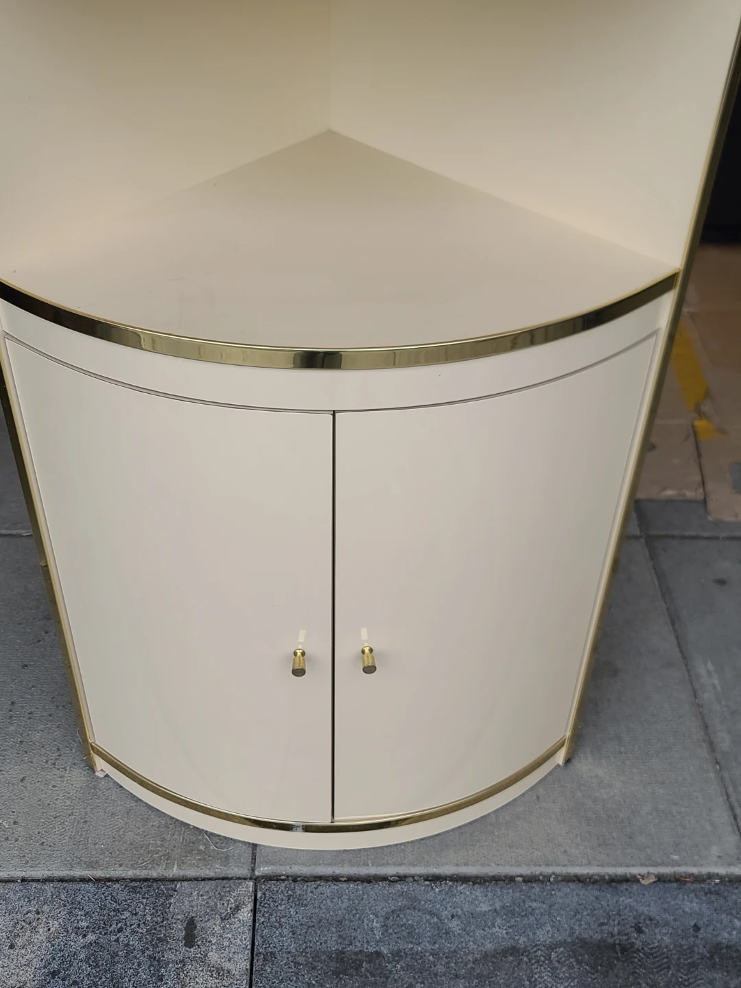 Corner Display Cabinet with Glass Doors - photo 5