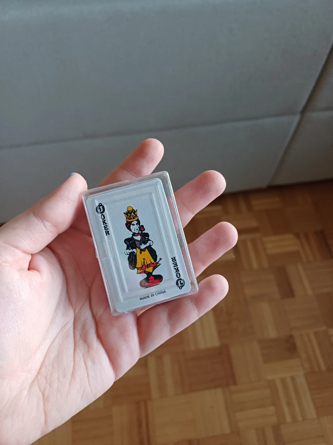 Travel size deck of cards