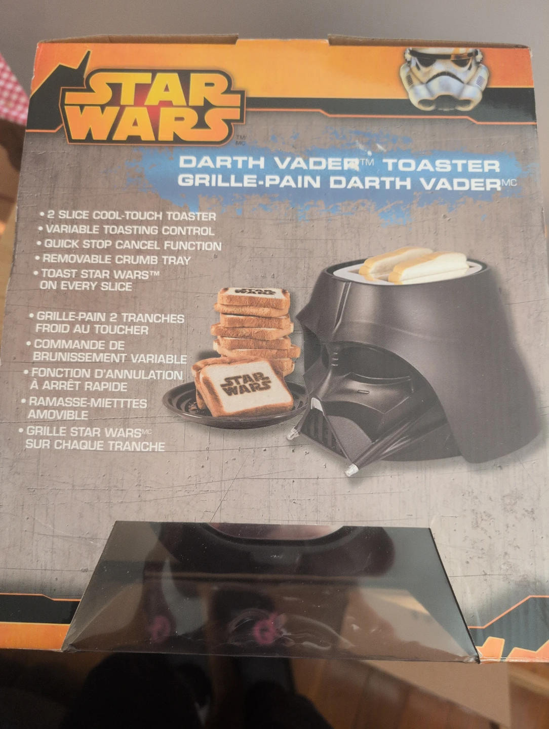 Star Wars Darth Vader 2 Slice Toaster - photo 5