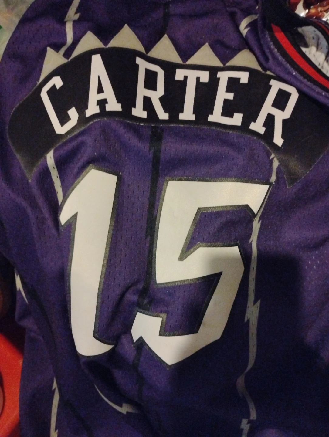Mitchell & Ness Vince Carter Raptors 15 Jersey 3XLB - photo 2