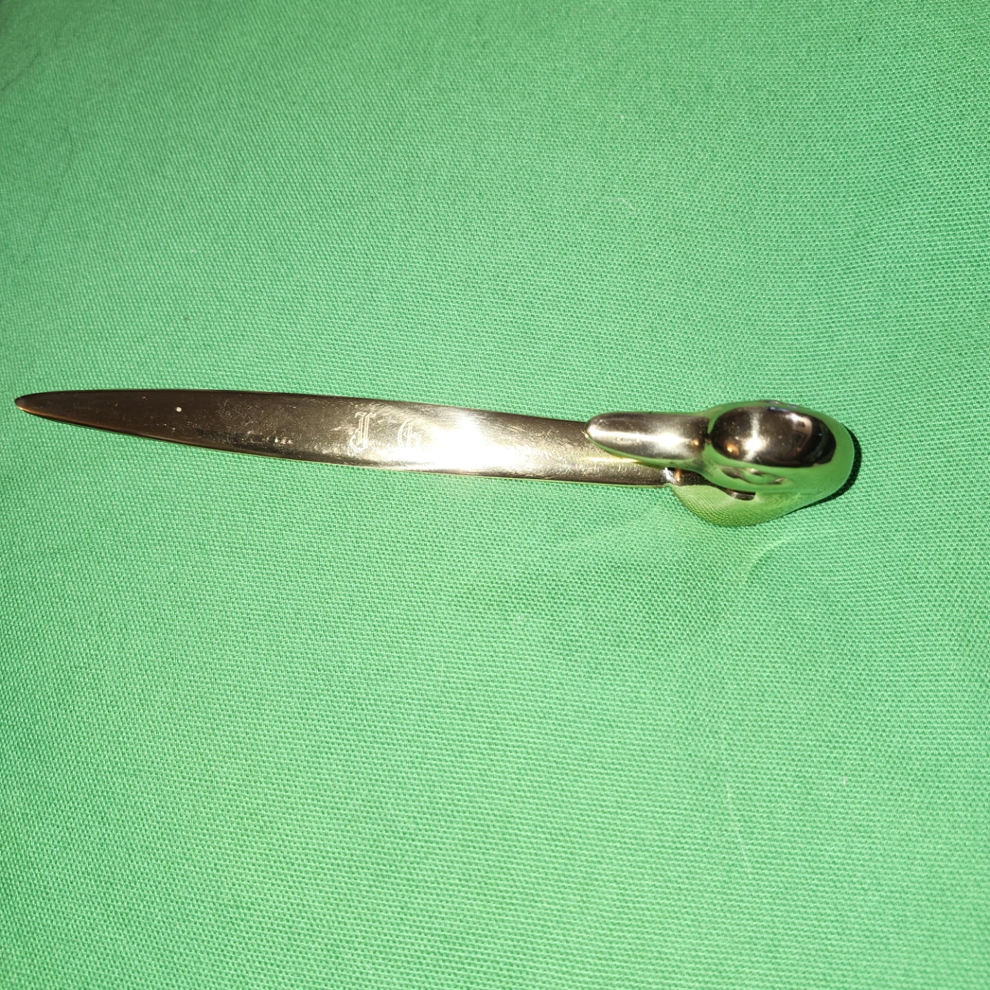 Brass Duck Letter Opener