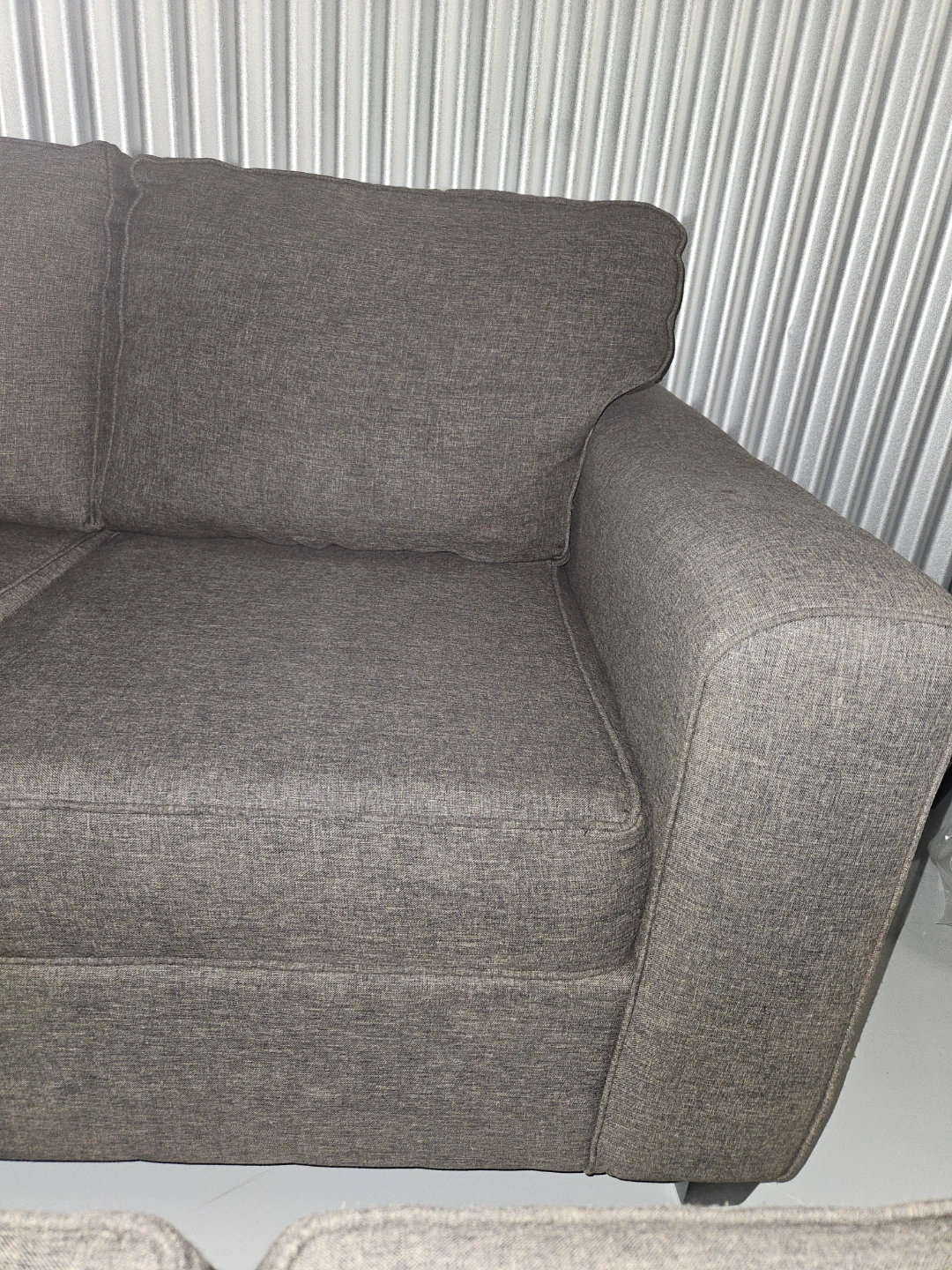 Grey Sectional Sofa - photo 3