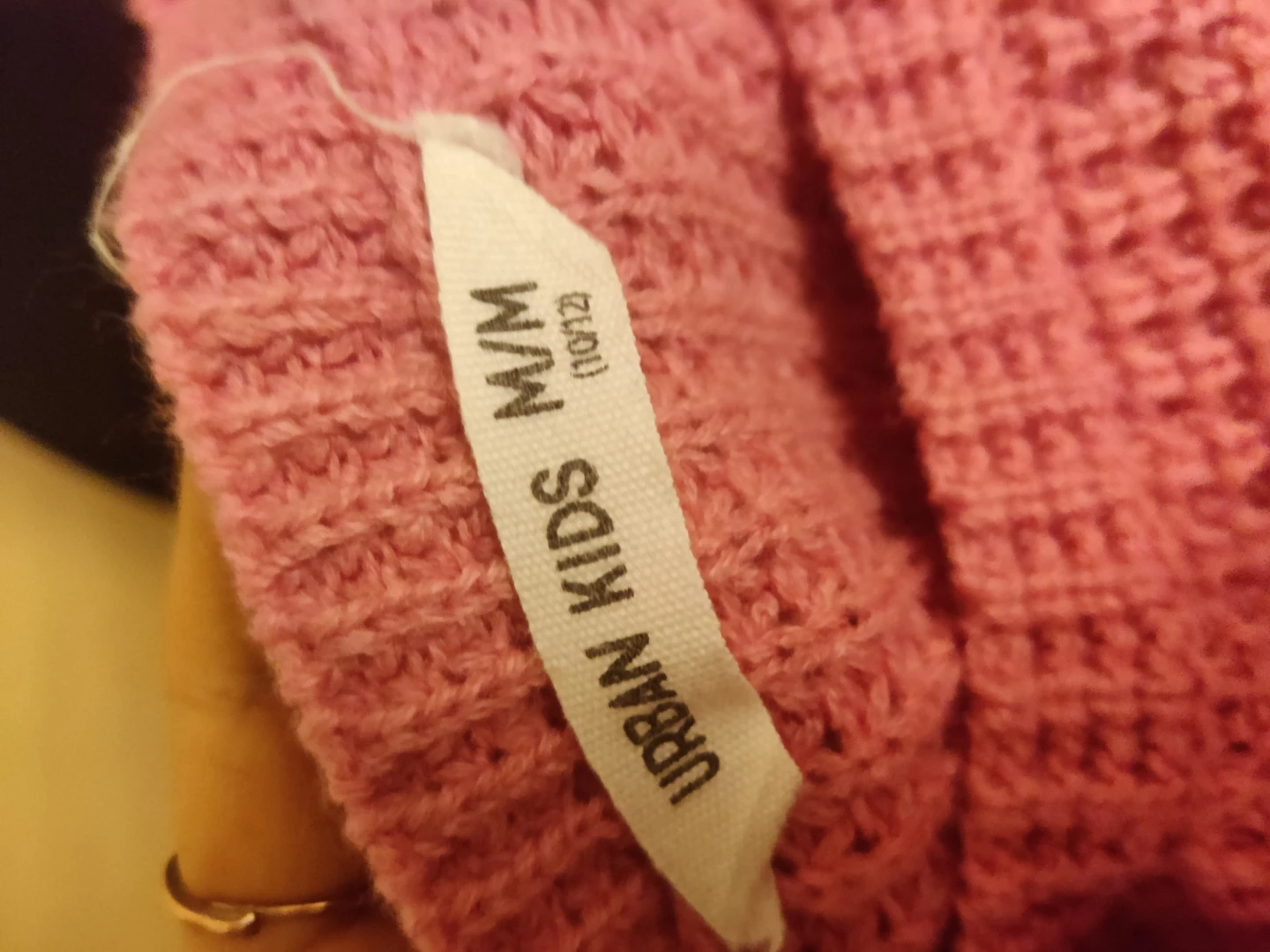 Urban Kids Pink Knit Sweater M/M (10/12)（no3） - photo 2