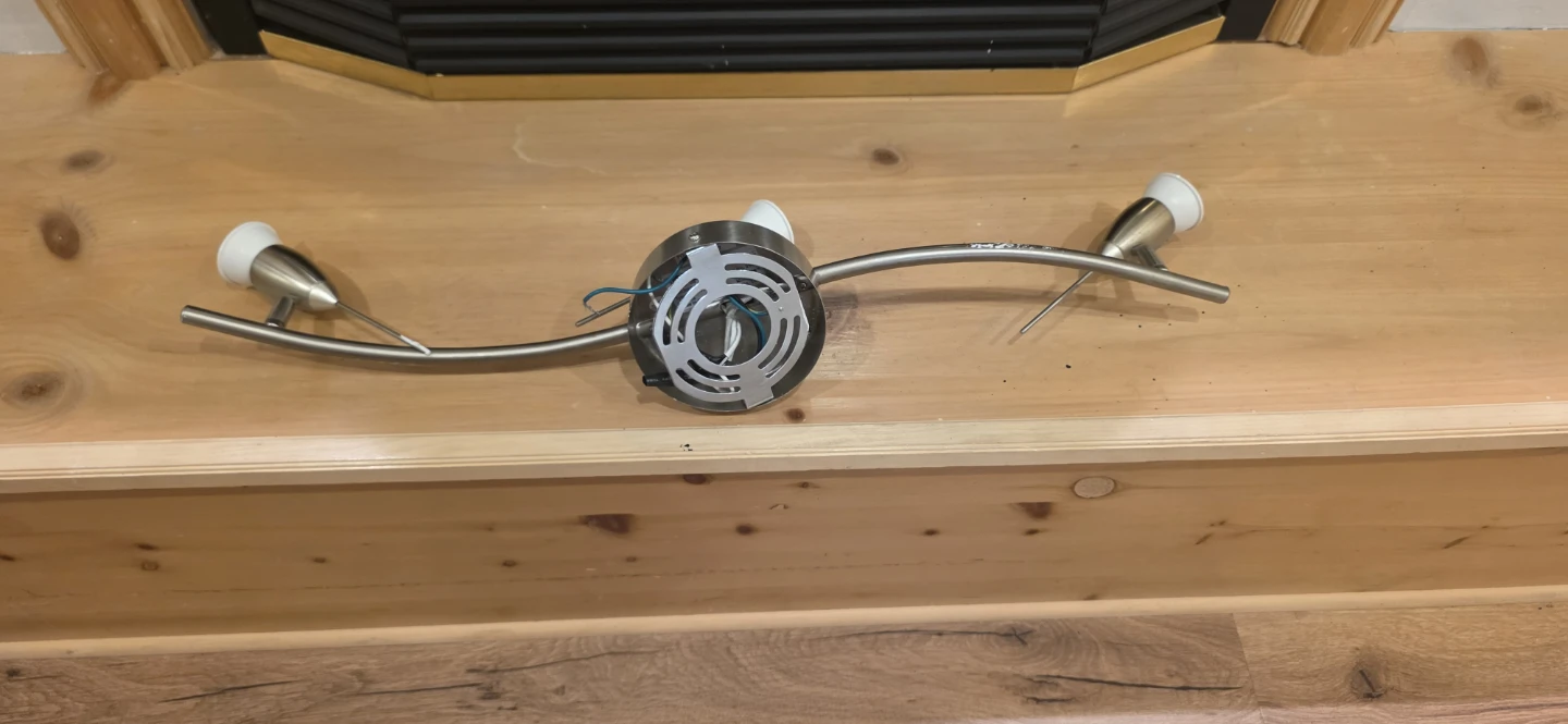 Satin Nickel 3-Light Track Lighting Fixture - photo 3