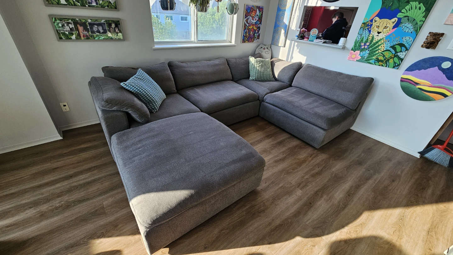 STRUCTUBE Soft - 5-pc Modular Sectional Sofa - photo 2