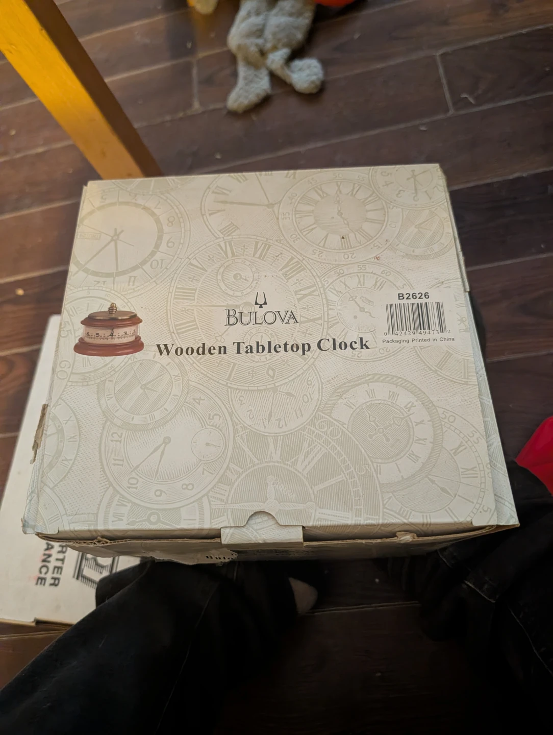 Bulova Wooden Tabletop Clock - photo 2