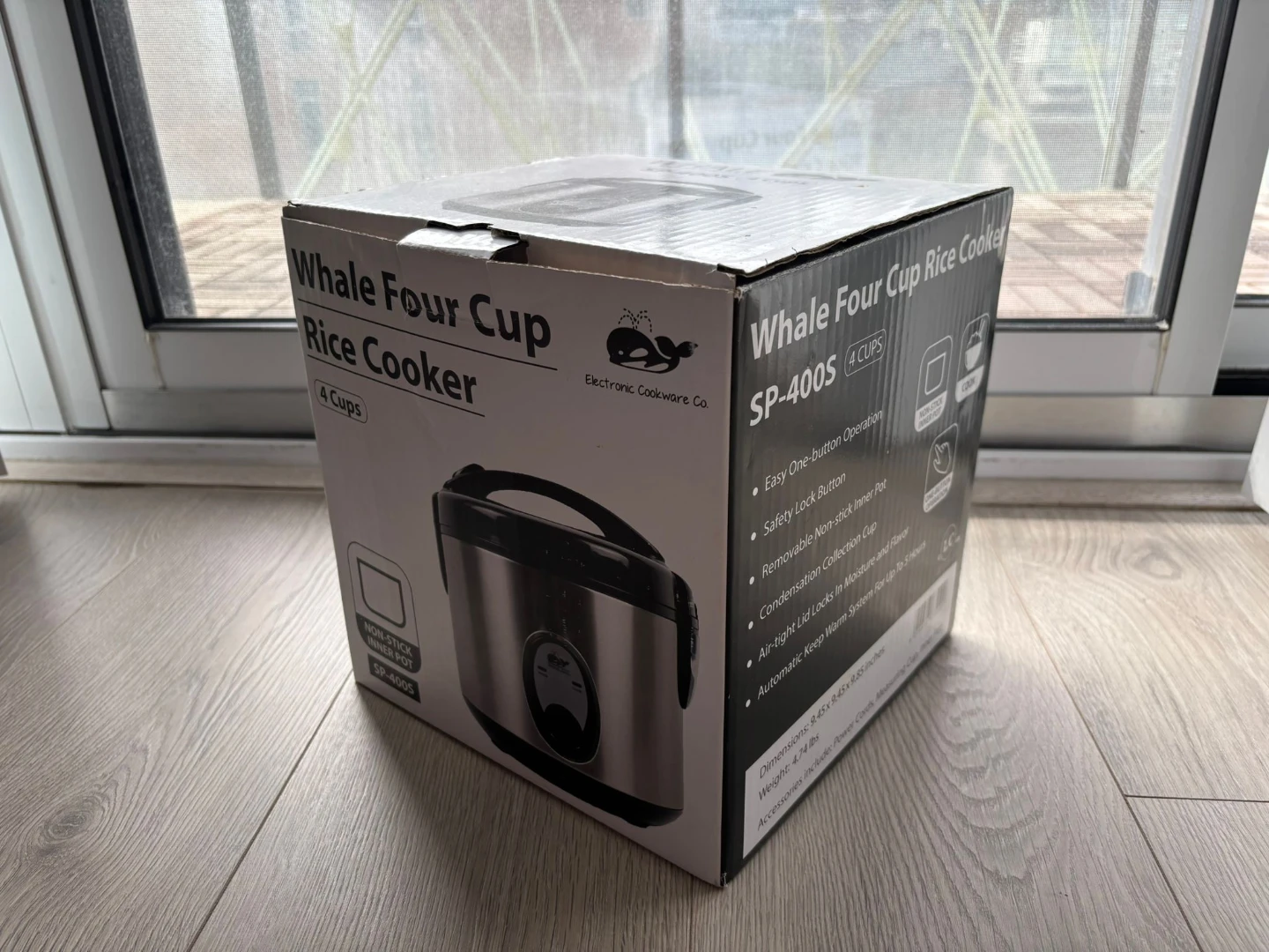 Whale Four Cup Rice Cooker SP-400S - photo 3