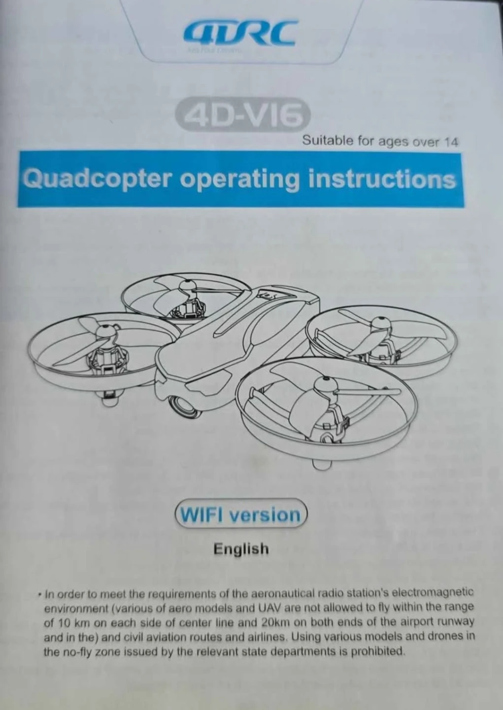 ATRC 4D-VI6 Quadcopter Drone WiFi Version - photo 2