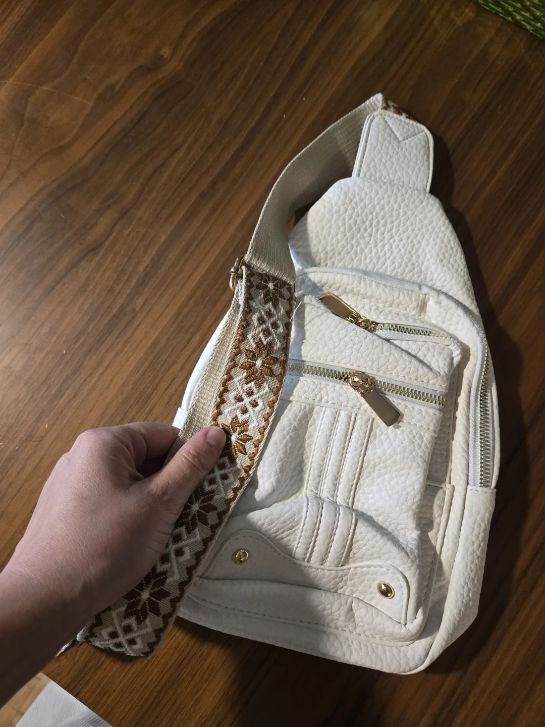 Btand New: White Sling Backpack - photo 3