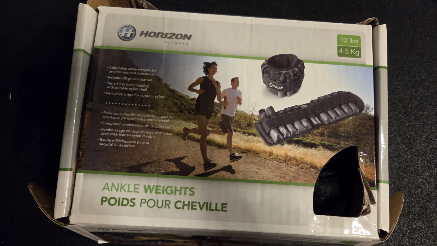 Horizon Fitness Ankle Weights - 10 lbs
