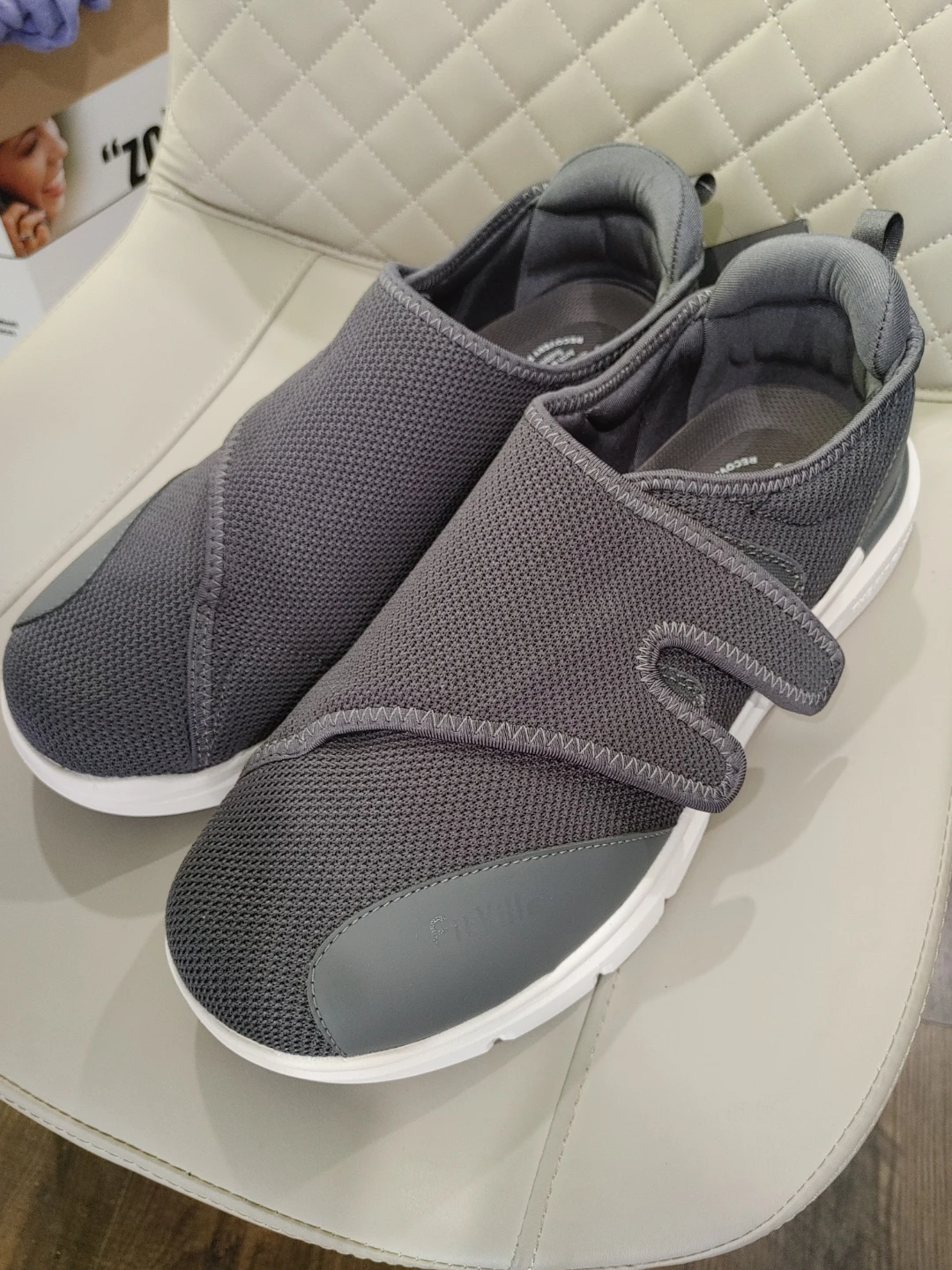 🧡BRAND NEW FITVILLE VELCRO SNEAKERS SHOES MENS 13 WIDE