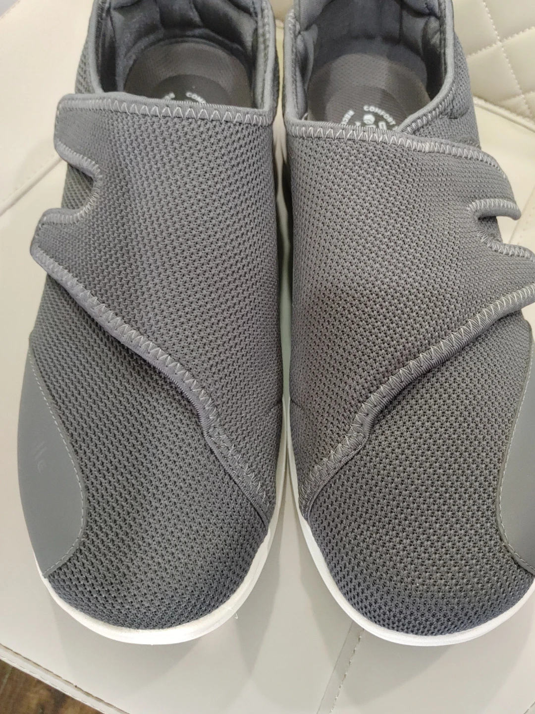 🧡BRAND NEW FITVILLE VELCRO SNEAKERS SHOES MENS 13 WIDE - photo 4
