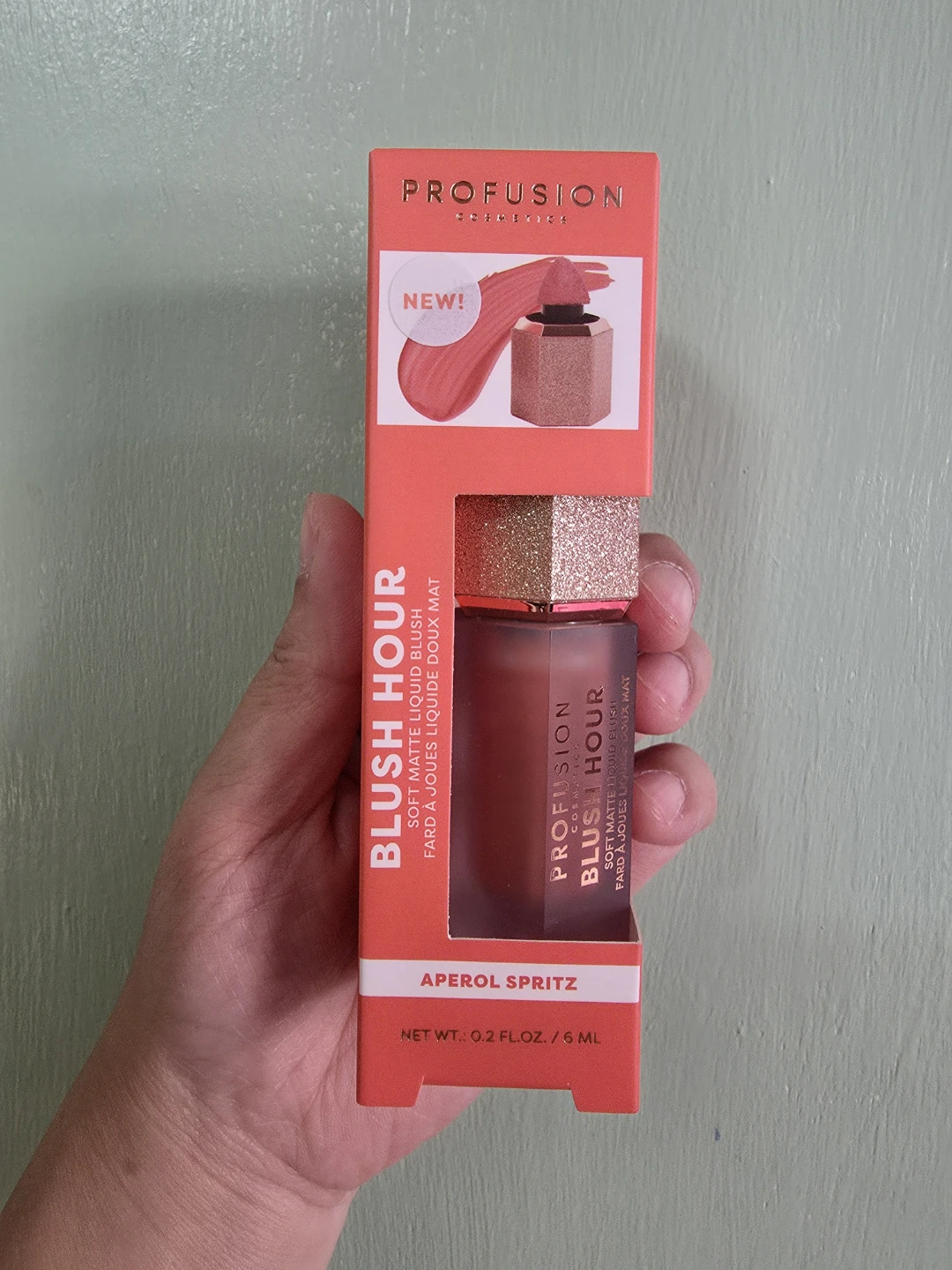 Profusion Cosmetics Soft Matte Liquid Blush (Aperol Spritz)