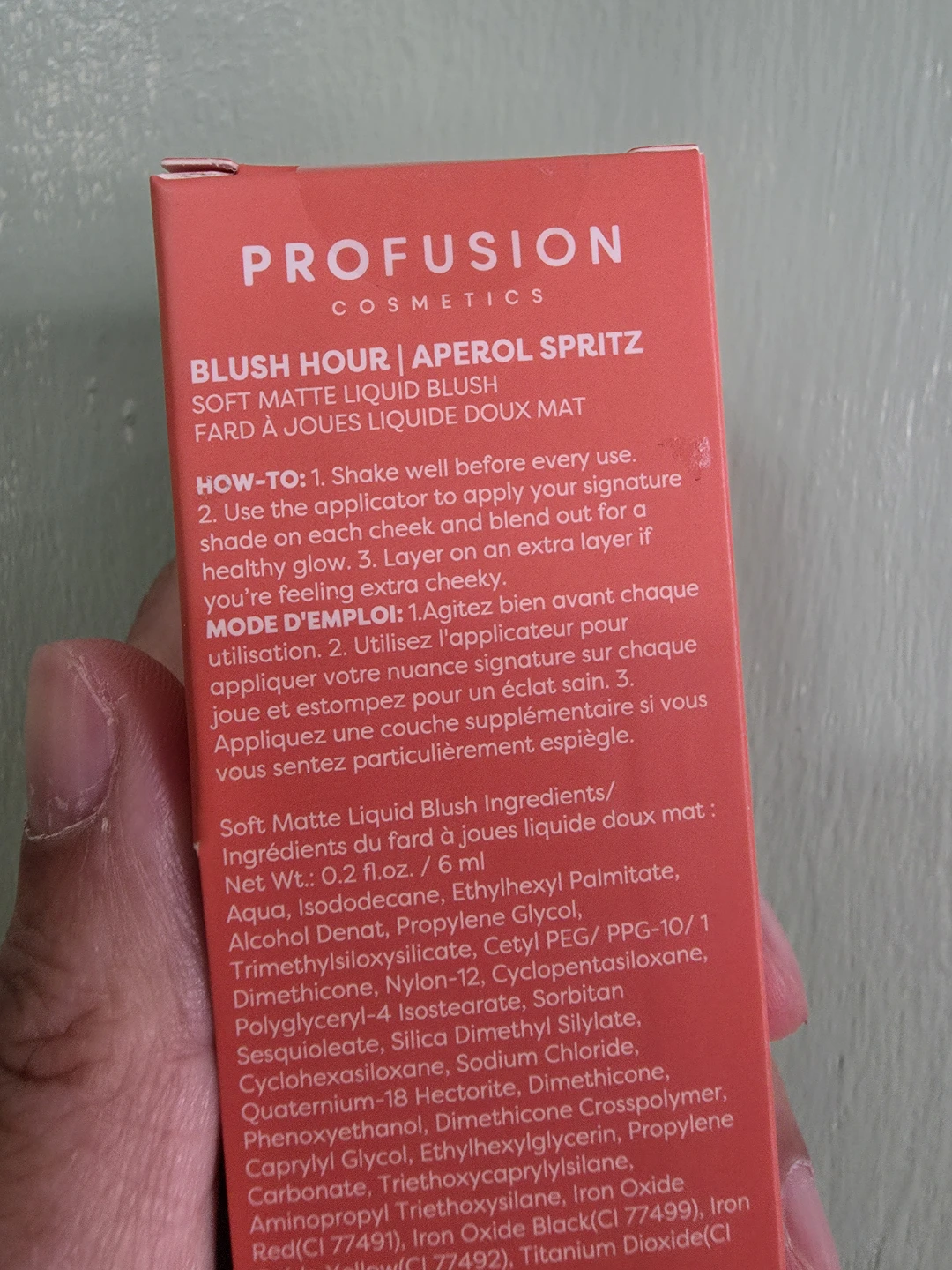 Profusion Cosmetics Soft Matte Liquid Blush (Aperol Spritz) - photo 3