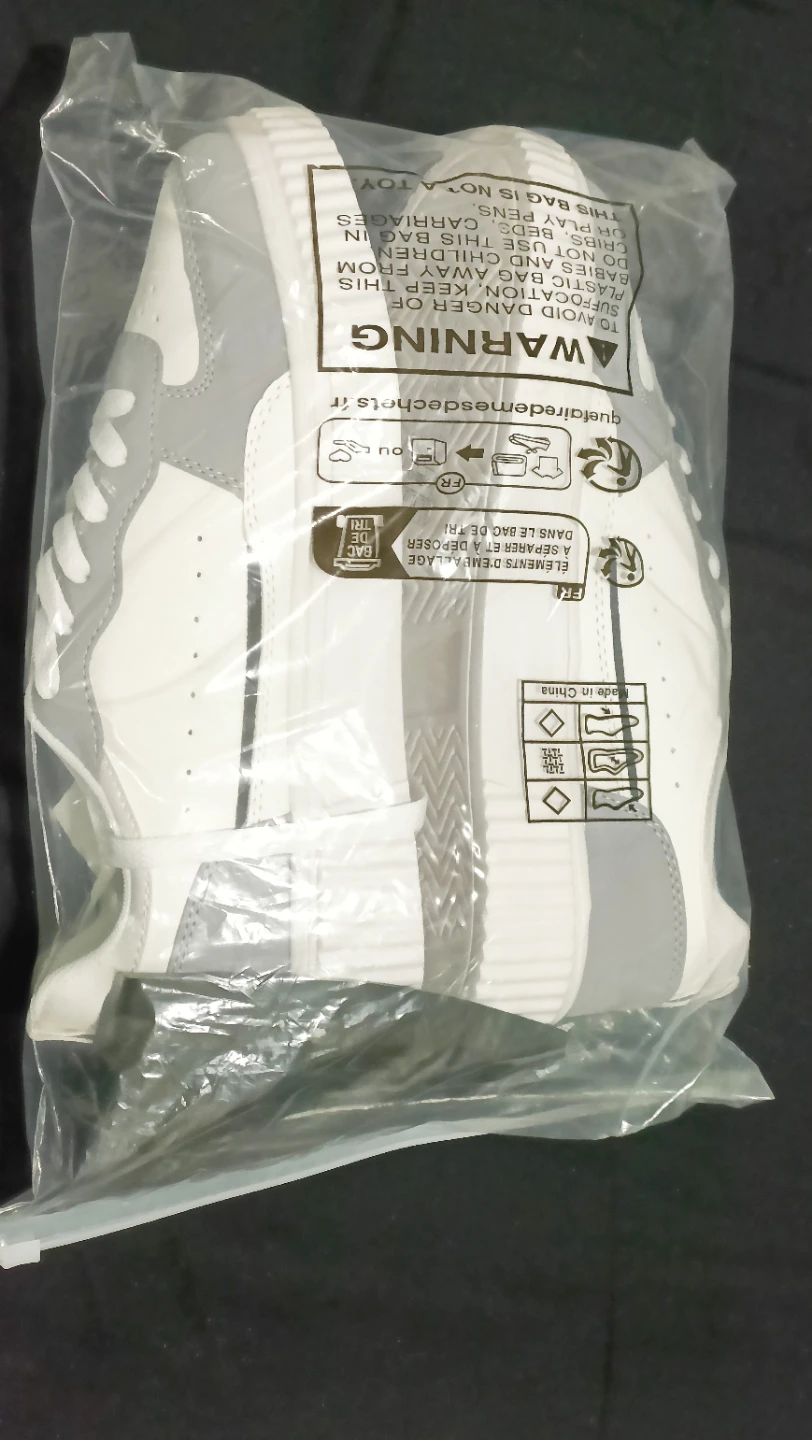 Brand New Grey & White Platform Sneakers – Never Worn - photo 3