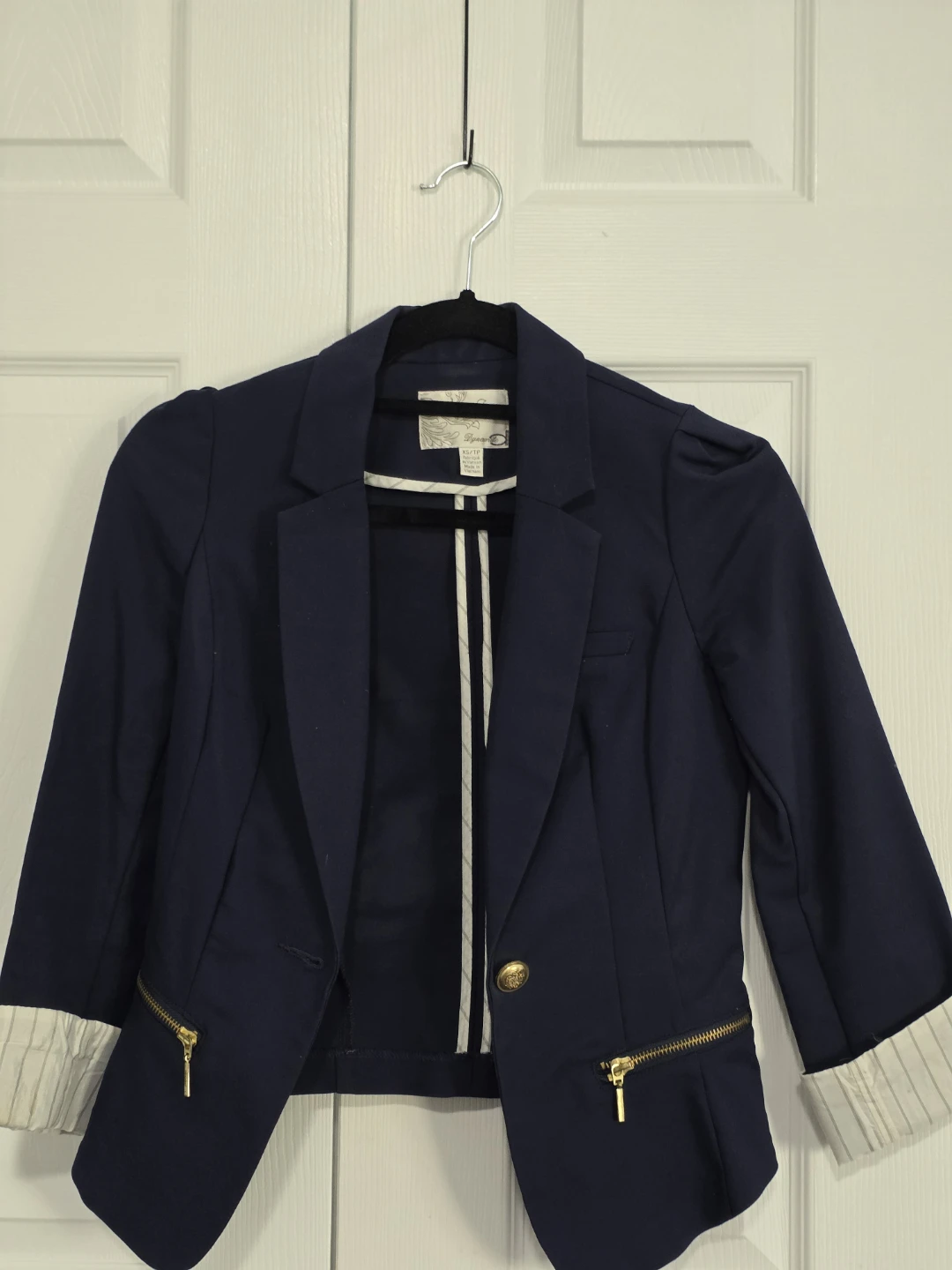 Dynamite Navy Blazer XS/TP