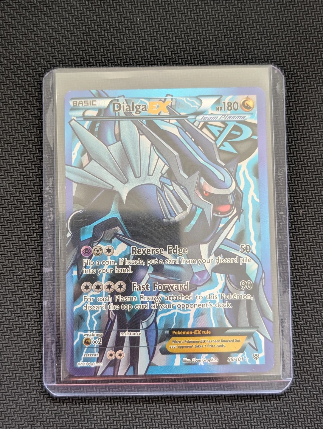 Dialga Ex 99/101 Team Plasma Full Art - Pokemon - photo 3