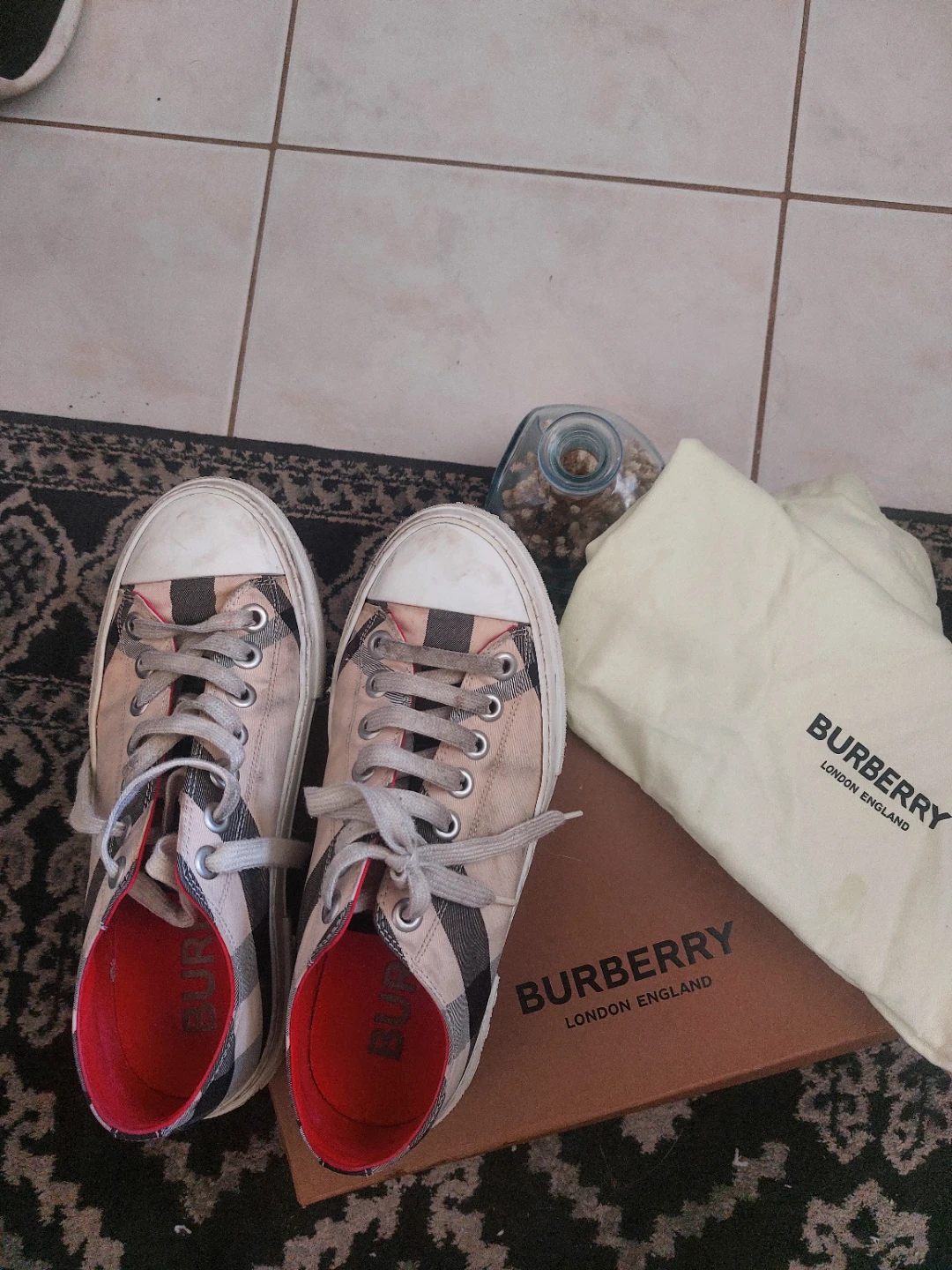 Burberry London England Sneakers Size 38 - photo 2
