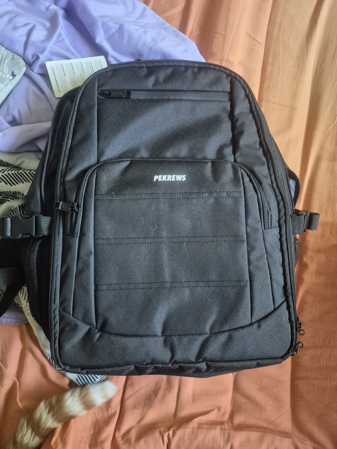 Black PEKREWS CPAP Backpack