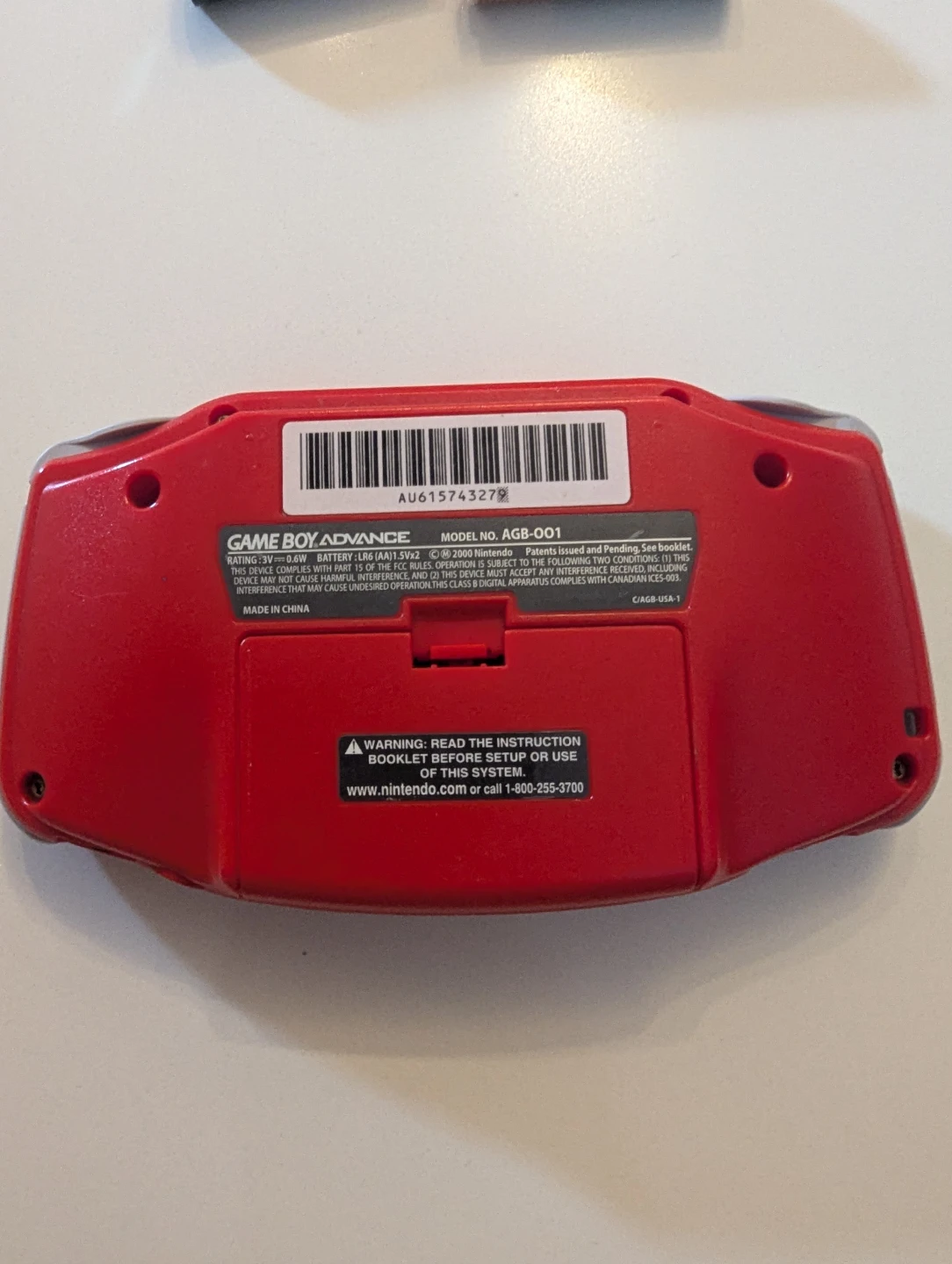 Gameboy advance red Zellers edition - photo 5